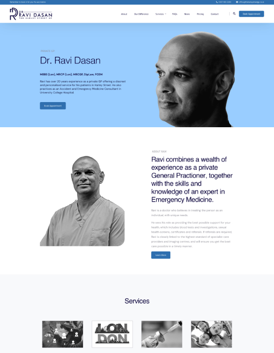 Tall image for healthcare or professional services